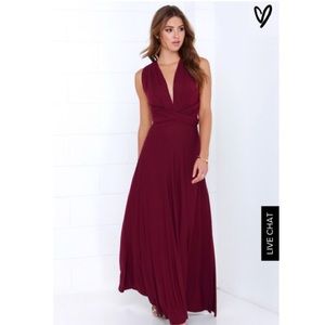 Lulu Tricks of the Trade convertible maxi dress